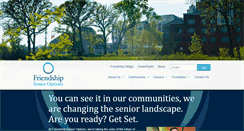 Desktop Screenshot of friendshipsenioroptions.org